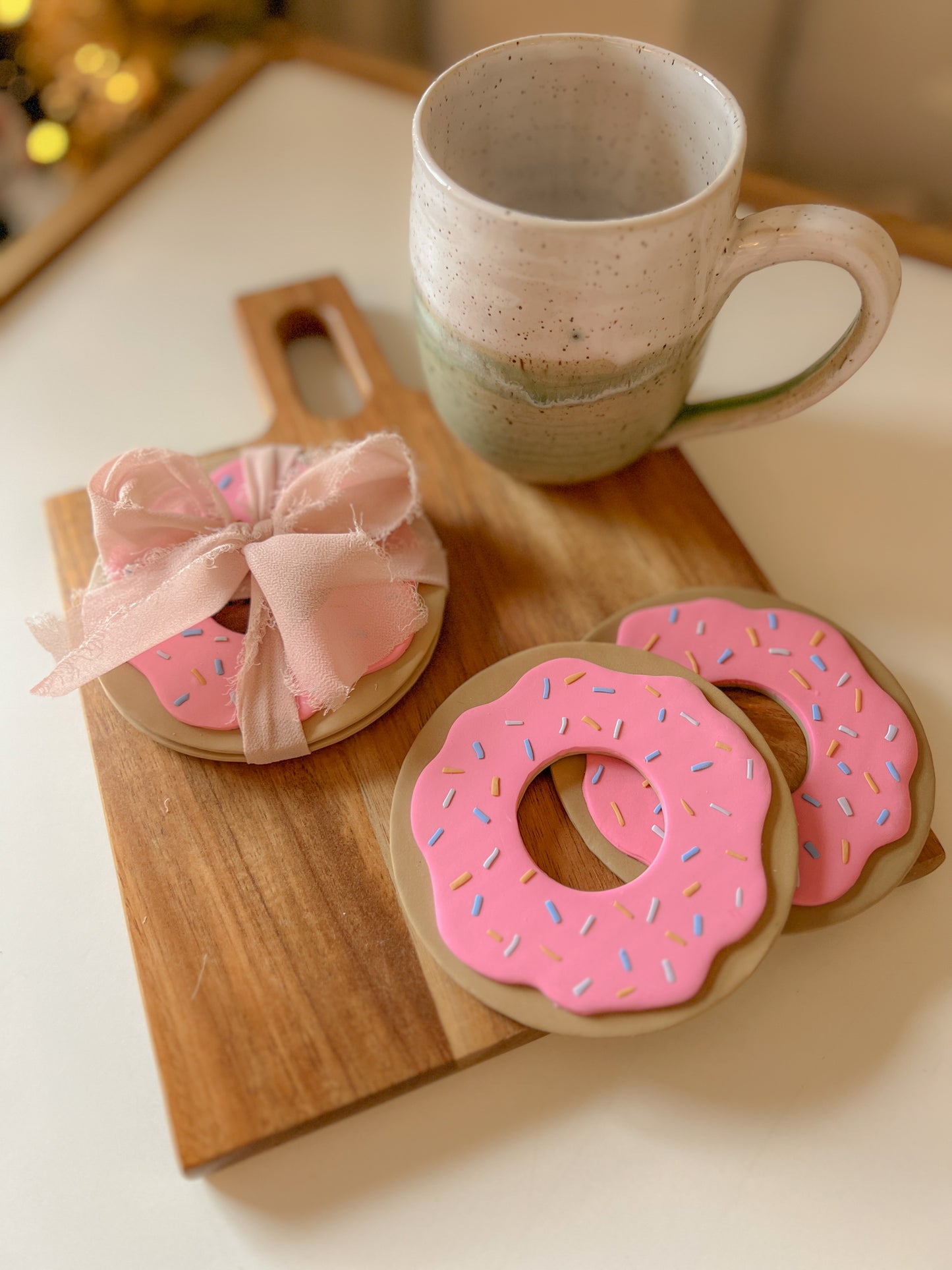 Donut Coasters - Pack of 2
